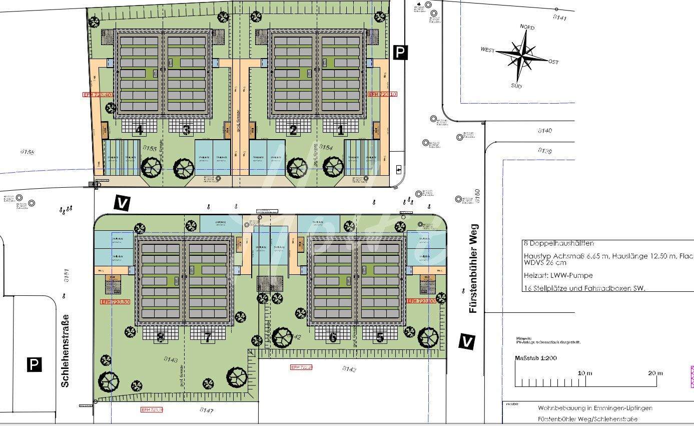 Immobilie in Emmingen-Liptingen - Mieten ist teurer: Bungalow (Haushälfte) in sonniger Lage in Liptingen - staatlich gefördert ! - Bild 1