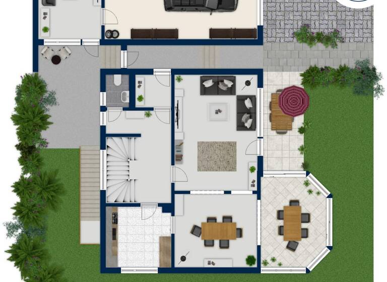 Einfamilienhaus zum Kauf 369.000 € 6 Zimmer 140 m² 699 m² Grundstück Bühl Bibertal / Bühl 89346