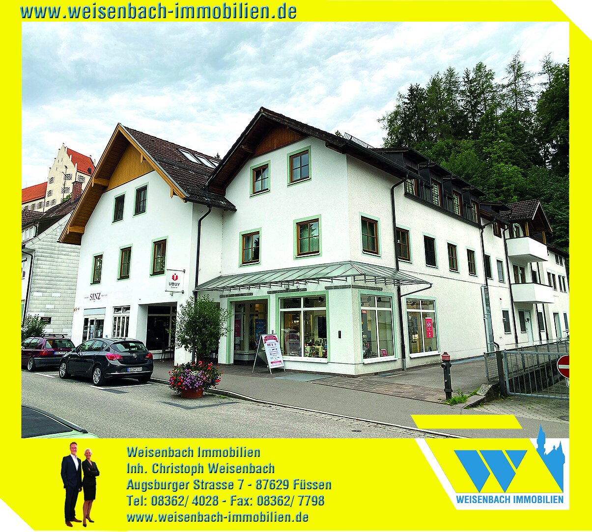 Wohnung zum Kauf als Kapitalanlage geeignet 230.000 € 3 Zimmer 80 m²<br/>Wohnfläche Füssen Füssen 87629