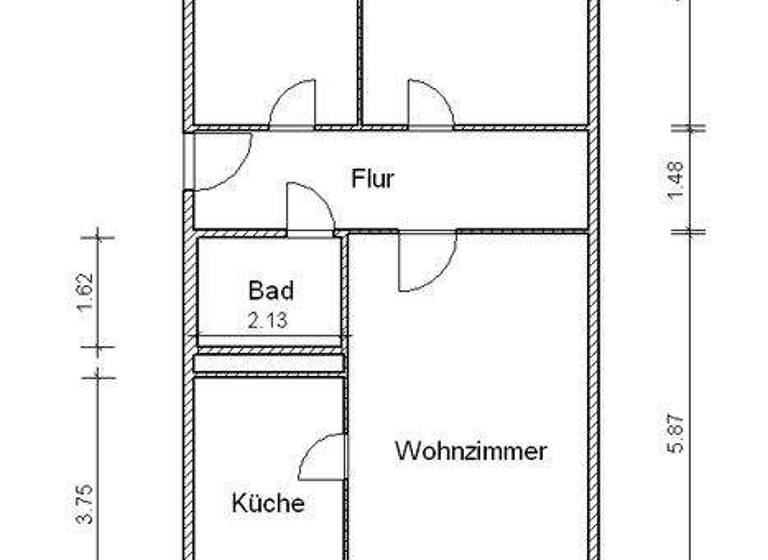 Wohnung zur Miete 419 € 3 Zimmer 69,9 m² 4. Geschoss Johannes-Göderitz-Straße 69 Neu Olvenstedt Magdeburg 39130