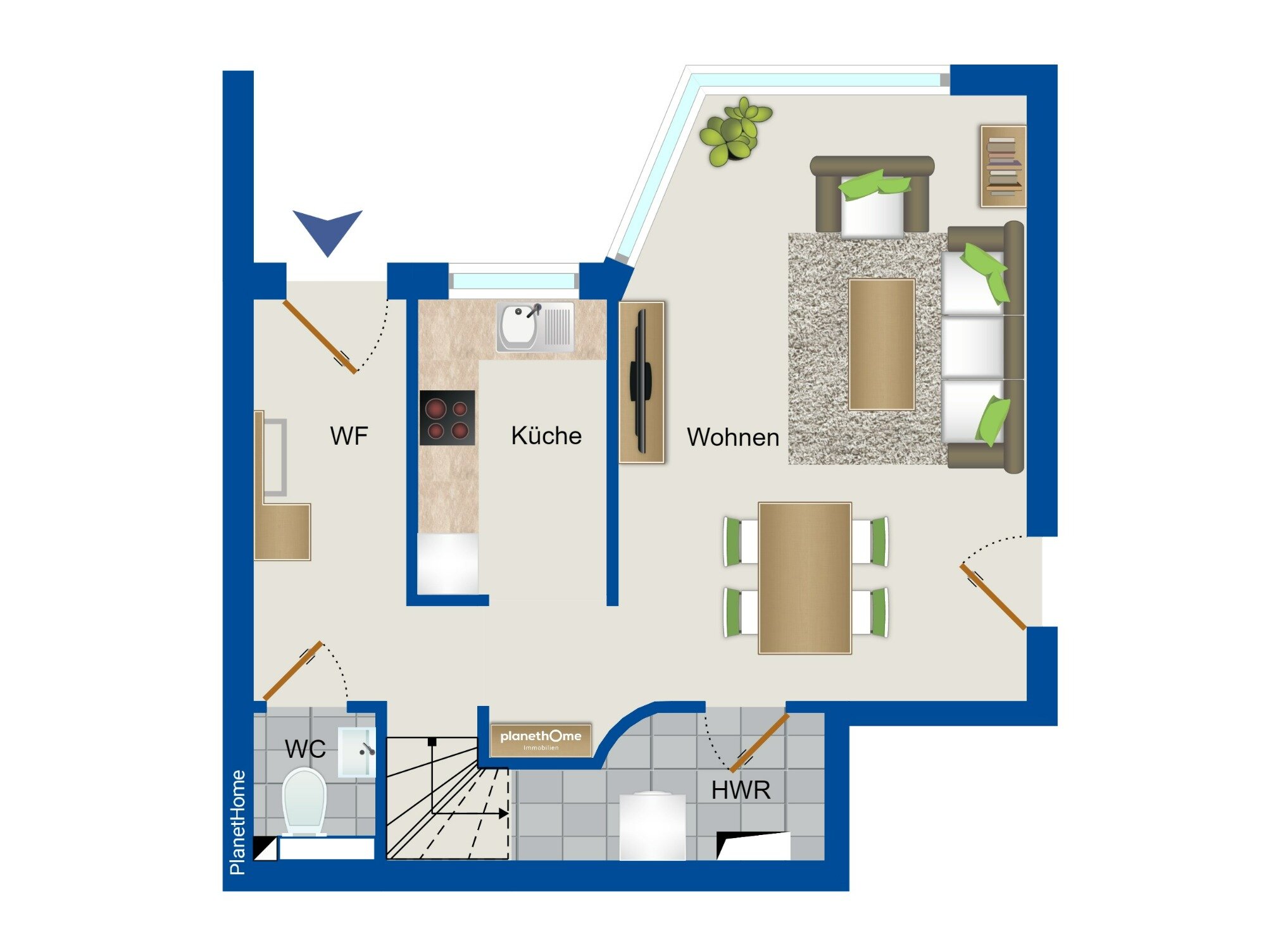 Reihenendhaus zum Kauf 449.000 € 4 Zimmer 113,5 m²<br/>Wohnfläche 187 m²<br/>Grundstück Friedrichsgabe Norderstedt 22844