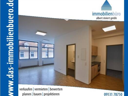 Wohnung zur Miete 695 € 1,5 Zimmer 42,9 m² frei ab 01.12.2026 Innenstadt Erlangen 91054
