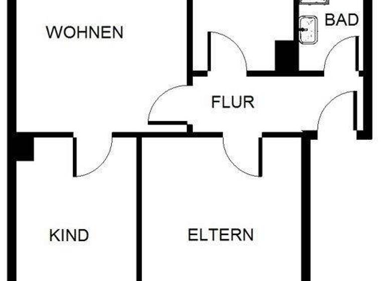 Wohnung zur Miete 558 € 3 Zimmer 55,8 m² 3. Geschoss frei ab 11.04.2026 Schulstr. 19 Hattingen 45525