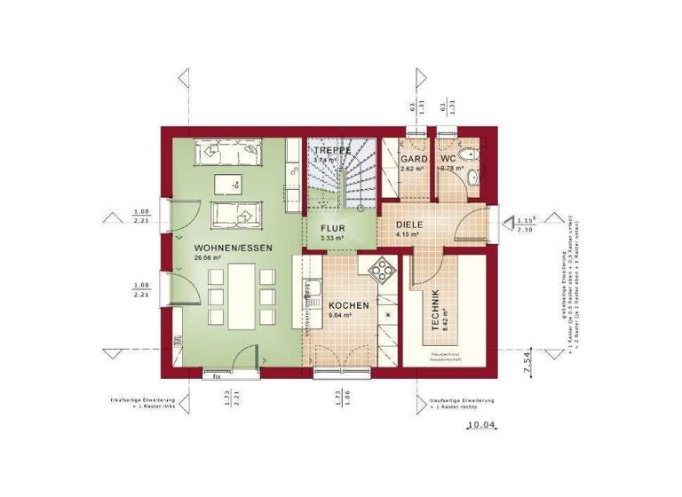 Einfamilienhaus zum Kauf provisionsfrei 490.394 € 4 Zimmer 122 m² 507 m² Grundstück Onsdorf 54456