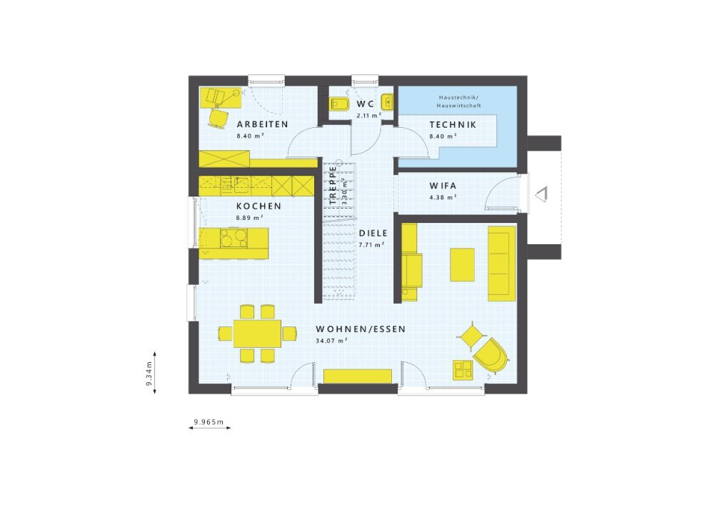 Einfamilienhaus zum Kauf provisionsfrei 492.630 € 5 Zimmer 155 m²<br/>Wohnfläche 983 m²<br/>Grundstück Meckel 54636