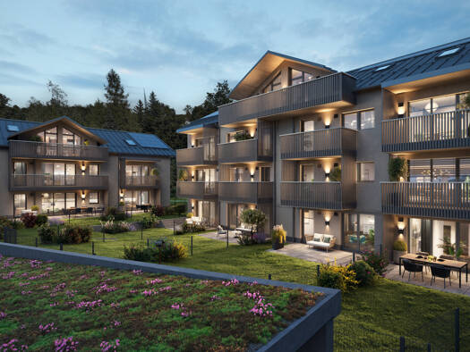 Wohnung zum Kauf - Neubau 349.191 € 2 Zimmer 43,1 m² EG Brannenburg 83098