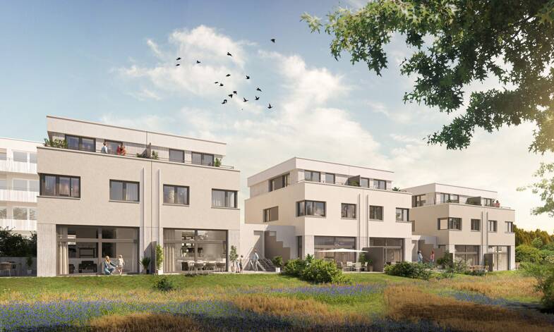 Doppelhaushälfte zum Kauf - Neubau provisionsfrei 988.000 € 5 Zimmer 160 m² 183 m² Grundstück Oppenweiler Oppenweiler 71570