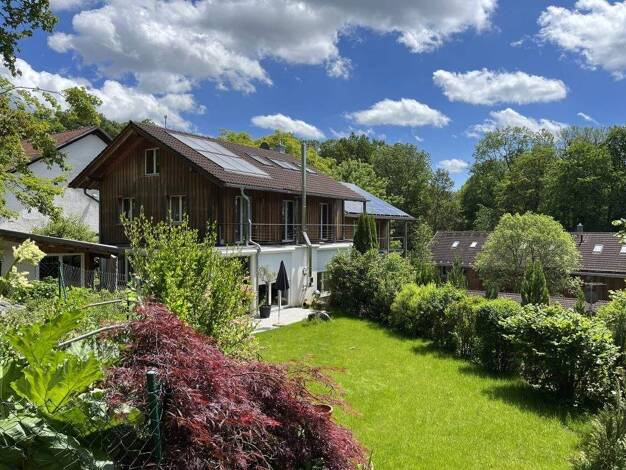 Doppelhaushälfte zum Kauf 1.495.000 € 5 Zimmer 192 m² 423 m² Grundstück frei ab sofort Leutstetten Starnberg 82319