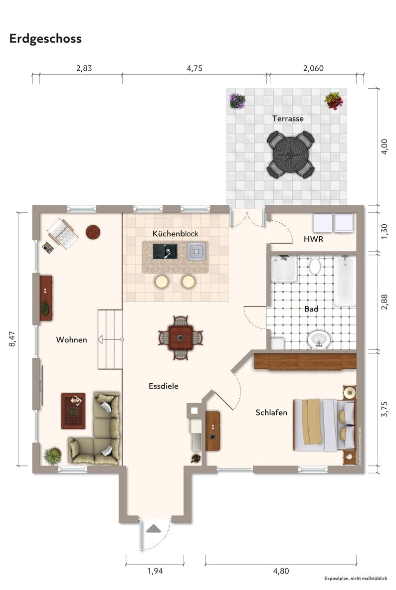 Einfamilienhaus zum Kauf 250.000 € 2 Zimmer 83 m²<br/>Wohnfläche 1.460 m²<br/>Grundstück ab sofort<br/>Verfügbarkeit Nietleben Halle 06126