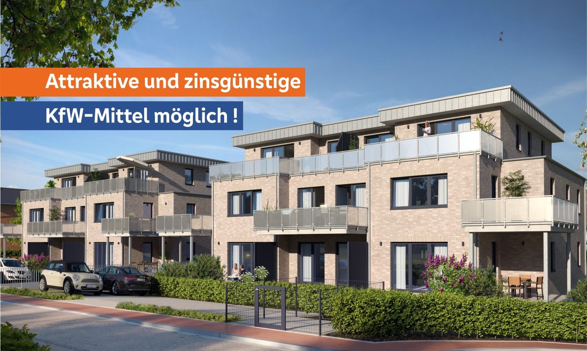 Wohnung zum Kauf 296.000 € 2 Zimmer 64,4 m²<br/>Wohnfläche EG<br/>Geschoss Westerkappeln Westerkappeln 49492