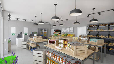 Ladenfläche zum Kauf - Neubau provisionsfrei 483.500 € 79,9 m² Verkaufsfläche Marktplatz 9 Ehrenstein Blaustein 89134