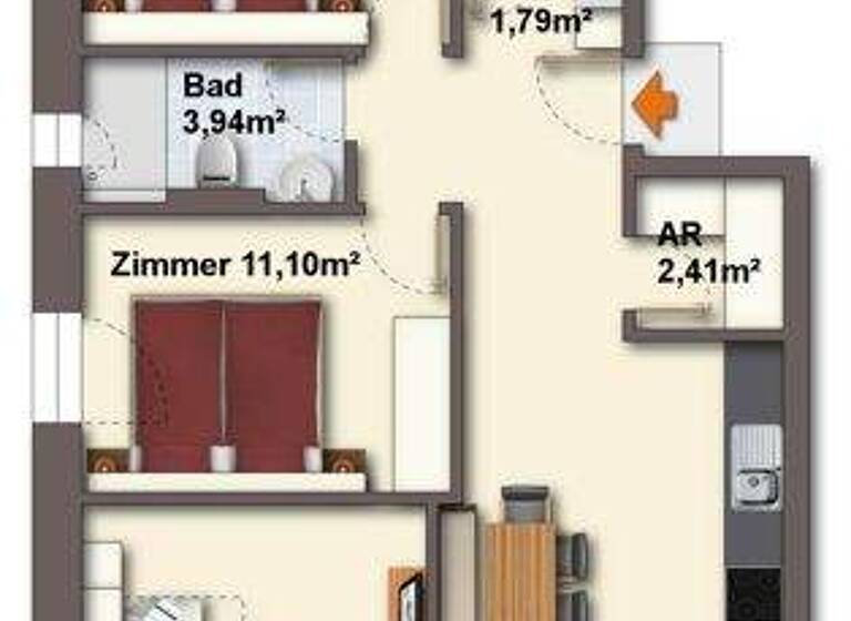 Wohnung zum Kauf 896.704 € 3 Zimmer 77,9 m² 2. Geschoss Arlbergstraße 101 Dalaas / Wald am Arlberg 6752
