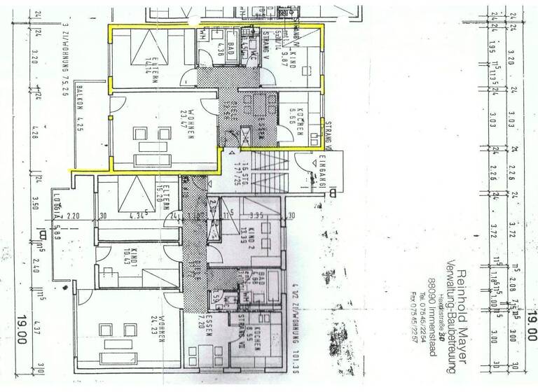 Wohnung zum Kauf 320.000 € 3 Zimmer 76 m² 1. Geschoss Immenstaad 88090