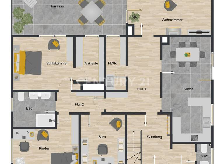 Bungalow zum Kauf 259.000 € 5 Zimmer 130 m² 1.308 m² Grundstück Loxstedt 27612