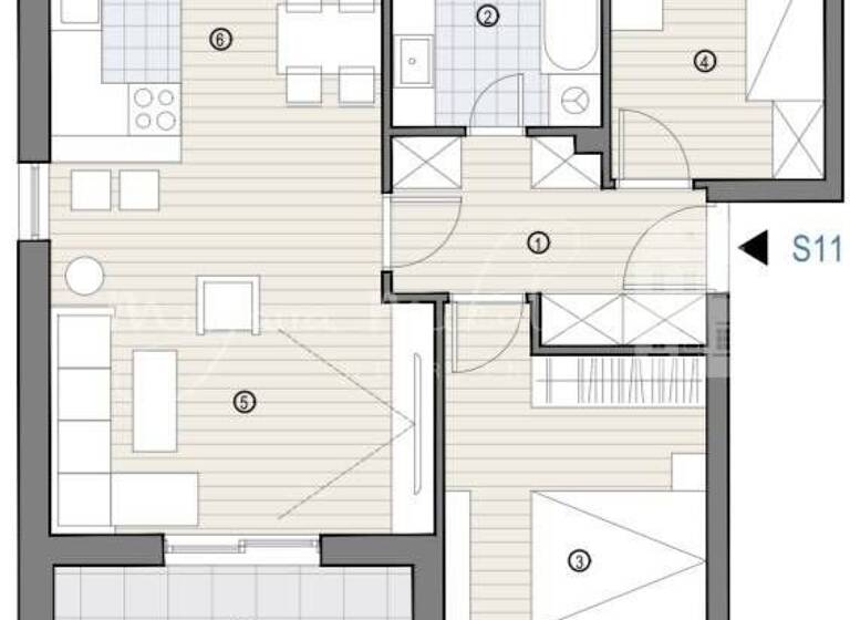 Wohnung zum Kauf 240.768 € 5 Zimmer 67 m² 1. Geschoss Gornji grad - Medvescak
