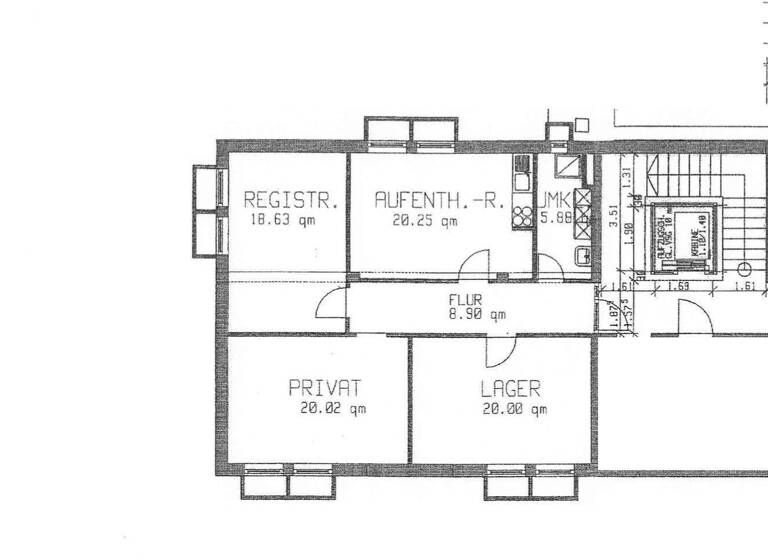 Bürogebäude zur Miete 780 € 4 Zimmer 85 m² Bürofläche Hochbrück Garching bei München 85748