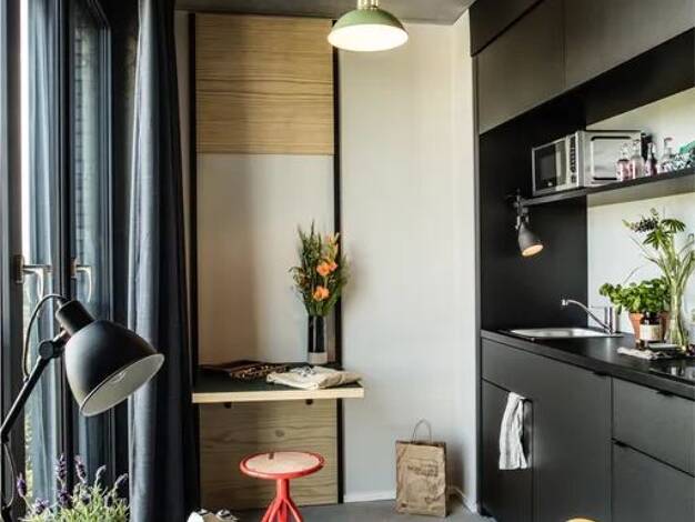 Wohnung zur Miete 1.121 € 1 Zimmer 17 m² frei ab sofort Gesundbrunnen Berlin 13355