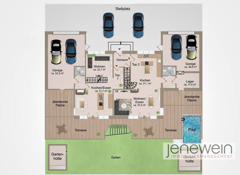 Mehrfamilienhaus zum Kauf 1.880.000 € 7 Zimmer 804 m² Grundstück Leutasch / Weidach 6105