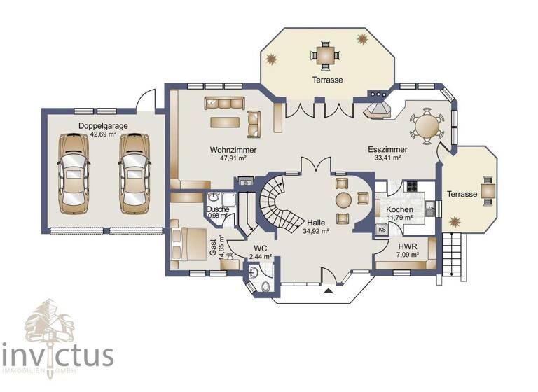 Einfamilienhaus zum Kauf 794.900 € 7 Zimmer 243 m² 781 m² Grundstück Neuhütten Wüstenrot / Neuhütten 71543