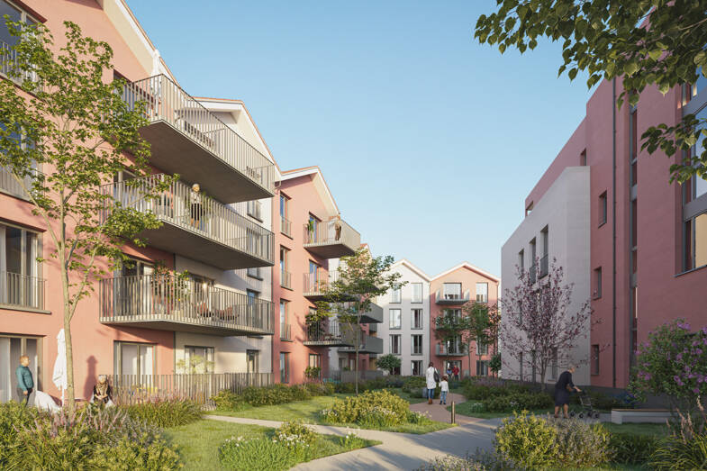 Wohnung zum Kauf - Neubau provisionsfrei 455.000 € 3 Zimmer 85,2 m² EG Berghausen Pfinztal 76327