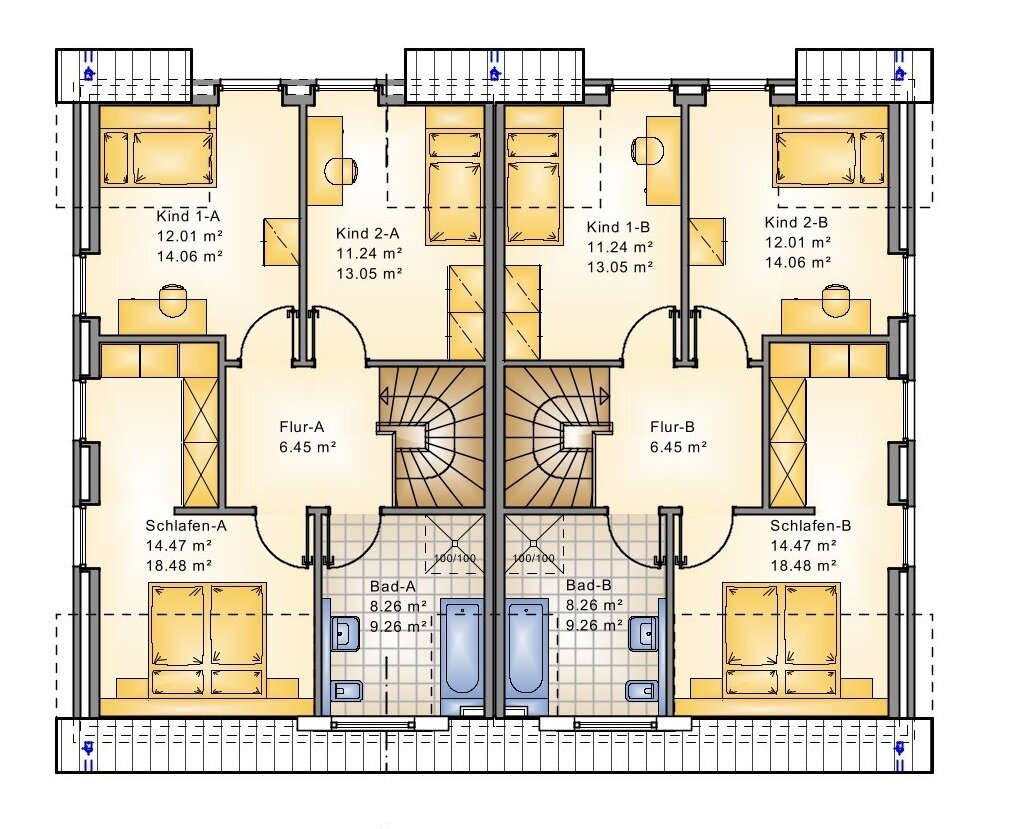 Doppelhaushälfte zum Kauf 322.270 € 4 Zimmer 127 m²<br/>Wohnfläche 378 m²<br/>Grundstück Augustfehn I Apen / Augustfehn 26689