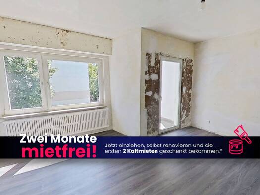 Wohnung zur Miete 559 € 3 Zimmer 74 m² 3. Geschoss frei ab sofort Sommerstr. 81 Mittelmeiderich Meiderich / Beeck 47137