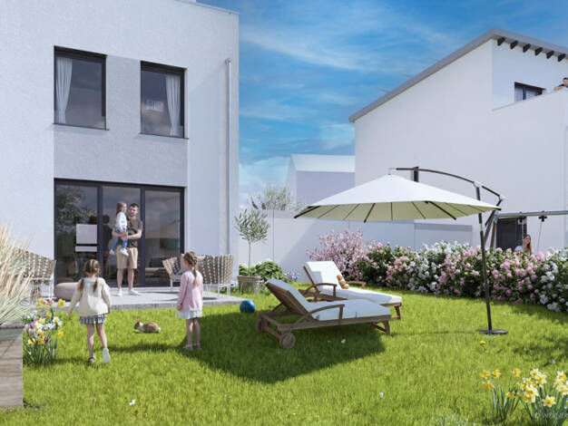 Doppelhaushälfte zum Kauf - Erstbezug provisionsfrei 639.900 € 5,5 Zimmer 141 m² 340 m² Grundstück Auf dem Loh Burgaltendorf Stadtbezirk VIII 45289