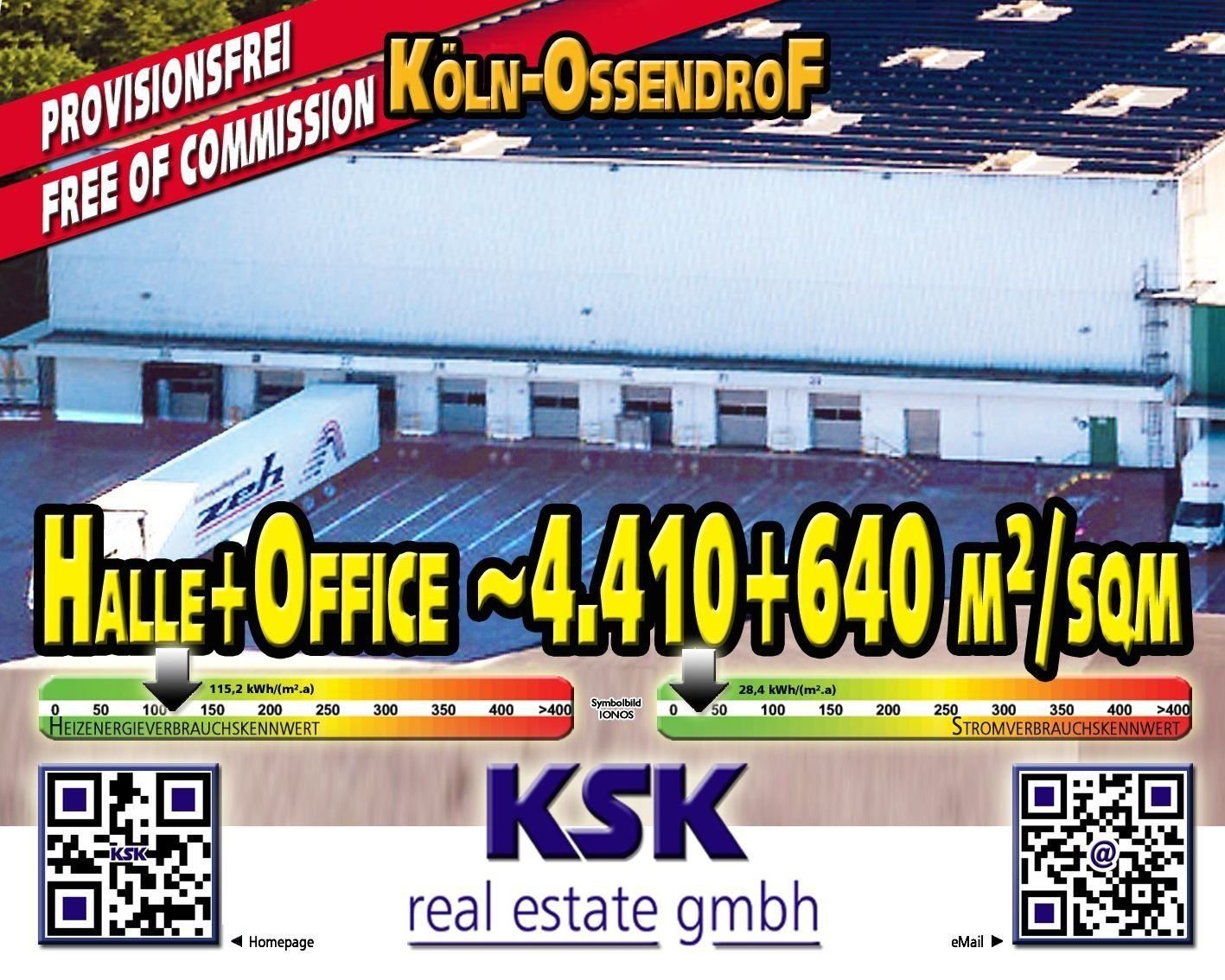 Lagerhalle zur Miete provisionsfrei 5.050 m²<br/>Lagerfläche von 4.159 m² bis 5.111 m²<br/>Teilbarkeit Ossendorf Köln 50827