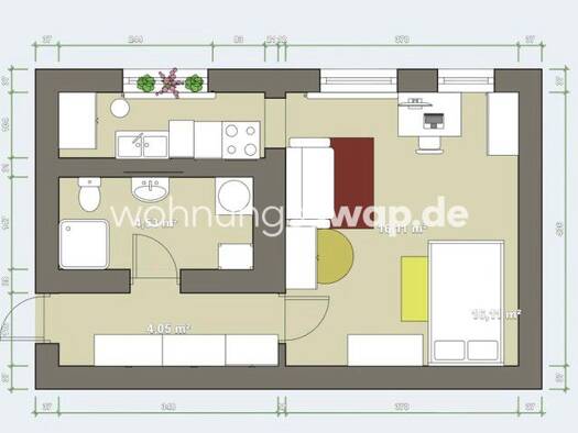 Wohnung zur Miete Tauschwohnung 300 € 1 Zimmer 28 m² 2. Geschoss Friedrichshain Berlin 10247