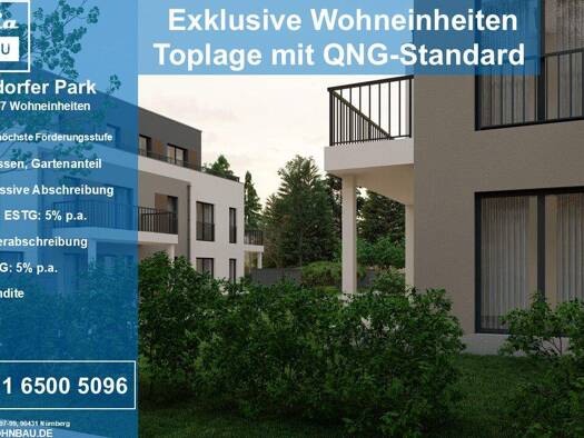 Penthouse zum Kauf - Neubau 680.333 € 3 Zimmer 100,1 m² 2. Geschoss Reichelsdorfer Hauptstraße 97-99 Reichelsdorf Nürnberg / Reichelsdorf 90453