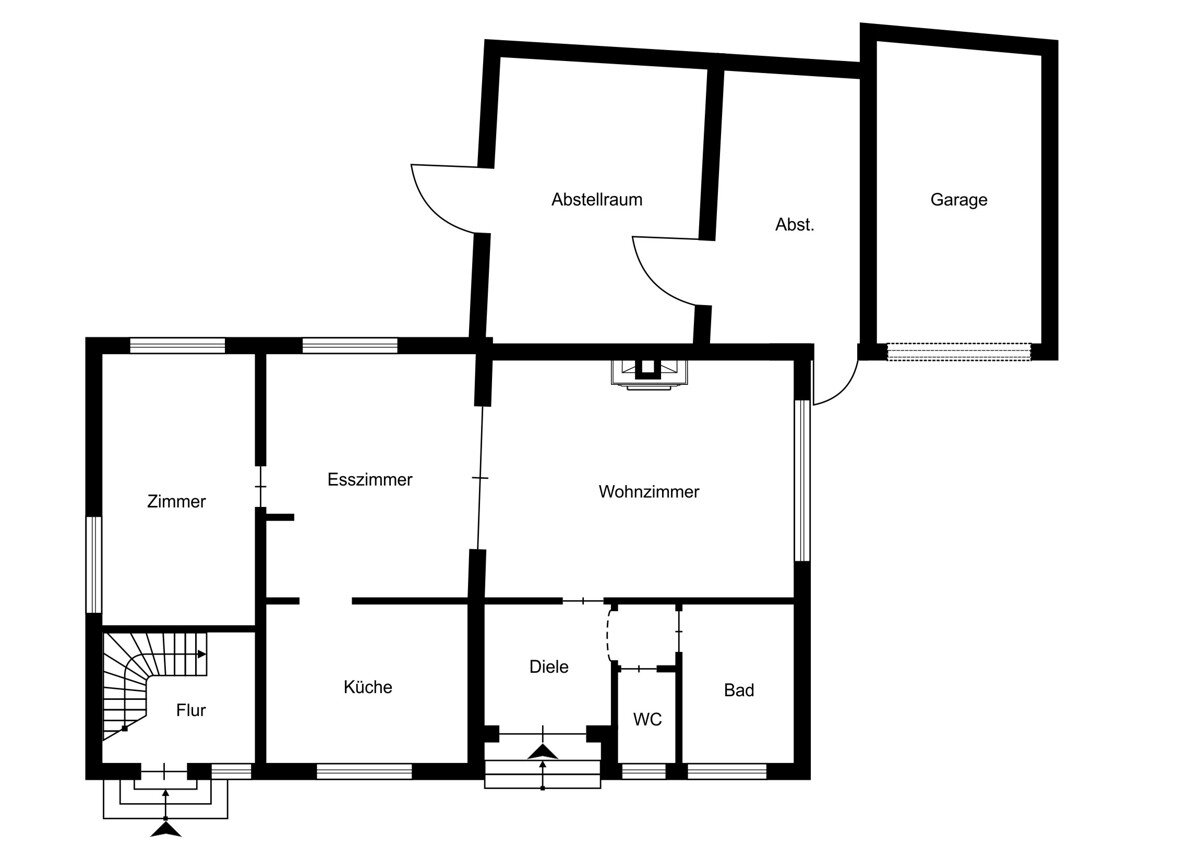 Einfamilienhaus zum Kauf 349.000 € 5 Zimmer 170 m²<br/>Wohnfläche 468 m²<br/>Grundstück Leer Leer (Ostfriesland) 26789