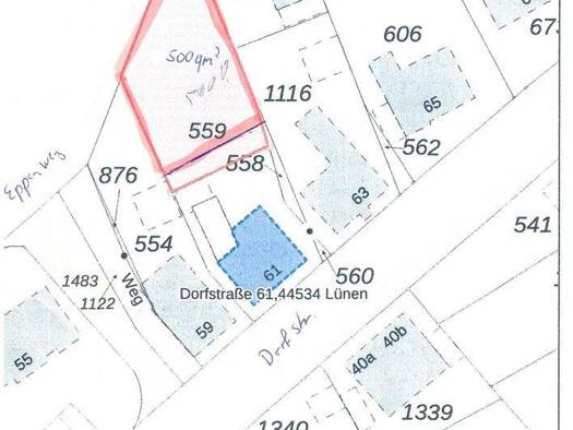 Grundstück zum Kauf 220.000 € 500 m² Grundstück Wethmar Lünen 44534
