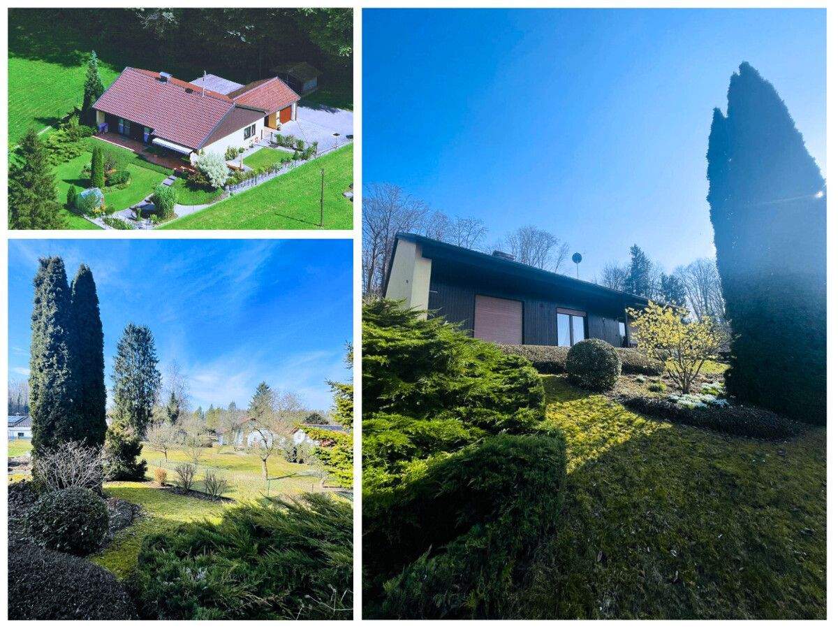 Immobilie in Mehring - Zuhause im Grünen - Charmanter Bungalow in idyllischer Waldrandlage - Wohnen, wo die Ruhe beginnt - - Bild 0