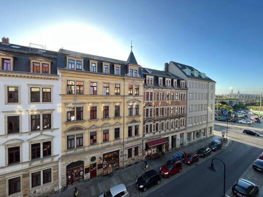 Wohnung zur Miete 405 € 2 Zimmer 40,5 m² 1. Geschoss Rudolf-Leonhard-Straße 5 Leipziger Vorstadt Dresden 01097