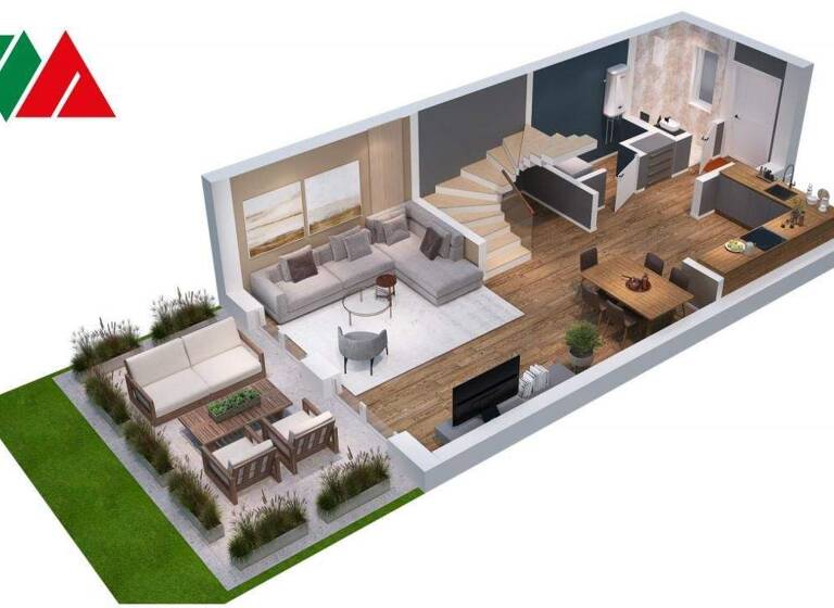 Haus zur Miete - Erstbezug 1.556 € 4 Zimmer 129,7 m² 100 m² Grundstück frei ab 01.05.2026 Silberschlagstr. 11 - 18 Neustädter Feld Magdeburg 39128