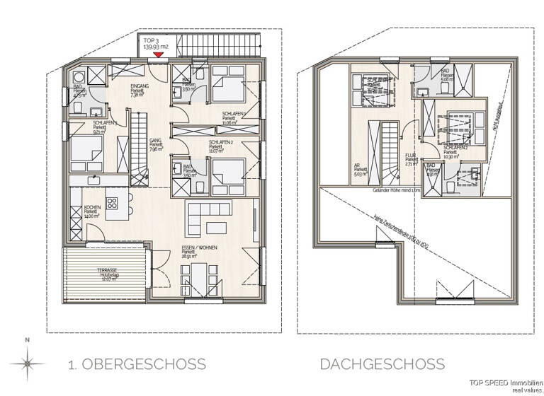 Wohnung zum Kauf 1.292.000 € 6 Zimmer 139,9 m² 1. Geschoss Haus im Ennstal 8967