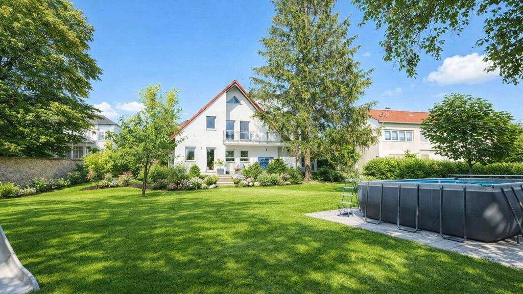 Einfamilienhaus zum Kauf 1.195.000 € 5 Zimmer 150 m² 1.250 m² Grundstück Nordenstadt Wiesbaden 65205
