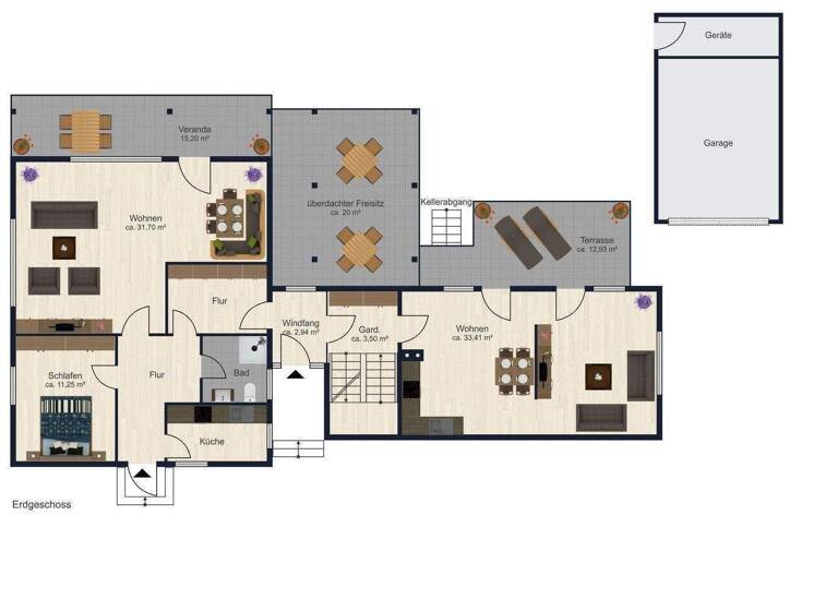 Einfamilienhaus zum Kauf 489.000 € 4 Zimmer 152 m² 545 m² Grundstück frei ab sofort Feucht 90537
