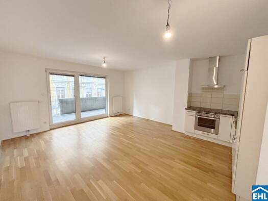 Wohnung zur Miete 905 € 2 Zimmer 48,4 m² 2. Geschoss Brunnengasse Ottakring 1160