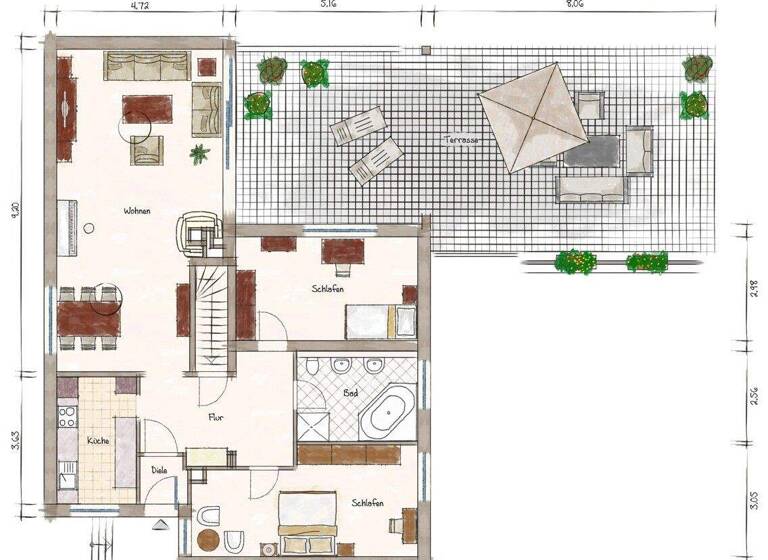 Bungalow zum Kauf 599.000 € 3,5 Zimmer 130 m² 540 m² Grundstück Sölderholz Dortmund 44289