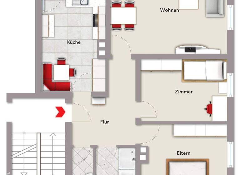 Wohnung zum Kauf 299.000 € 3 Zimmer 77,8 m² Ruhpolding 83324