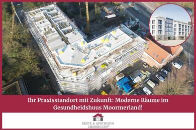 Praxisfläche zur Miete 3.050 € 9 Zimmer 178 m² Bürofläche Warsingsfehn Moormerland 26802