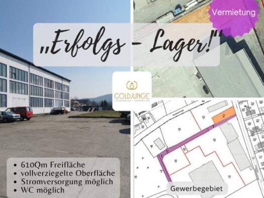 Gewerbegrundstück zur Miete 670 € 610 m² Grundstück Ost Rudolstadt 07407