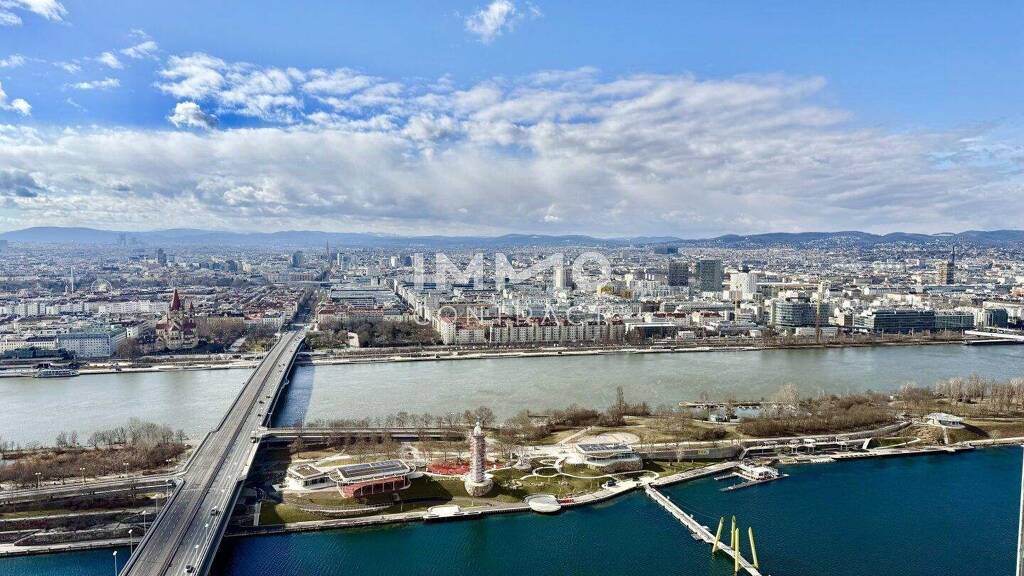 Wohnung zur Miete - Erstbezug 1.599 € 2 Zimmer 49,2 m² 38. Geschoss frei ab 01.11.2026 Wien 1220