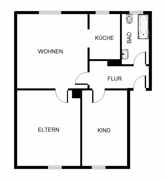 Wohnung zur Miete 620 € 2,5 Zimmer 52,9 m²<br/>Wohnfläche 1.<br/>Geschoss 01.04.2025<br/>Verfügbarkeit Malmedystr. 40 Heisingen Essen 45259