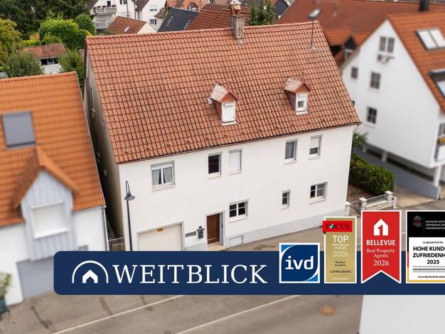 Mehrfamilienhaus zum Kauf 449.000 € 10 Zimmer 228 m² 227 m² Grundstück Oßweil Ludwigsburg 71640