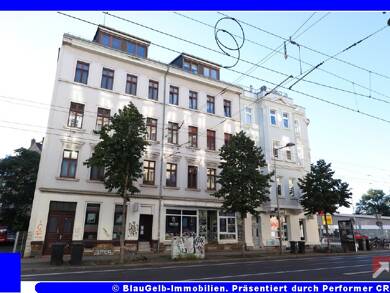 Wohnung zur Miete 429 € 2 Zimmer 55 m² 2. Geschoss Könneritzstraße 105 Schleußig Leipzig 04229