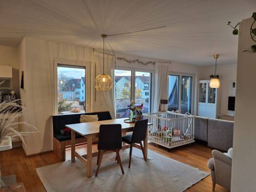 Penthouse zur Miete 1.500 € 4 Zimmer 110 m² 3. Geschoss frei ab 01.01.2027 City Bayreuth 95444