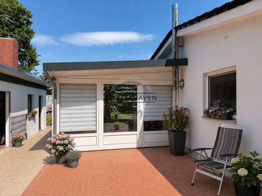 Bungalow zum Kauf 349.000 € 3 Zimmer 100 m² 1.360 m² Grundstück Horsten Friedeburg 26446