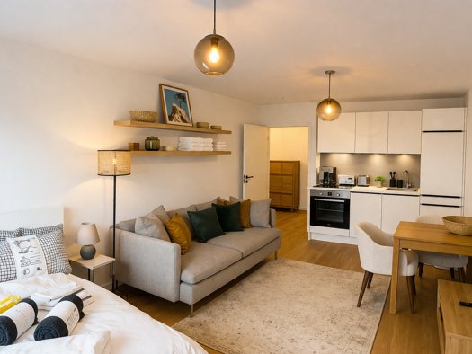 Studio zur Miete 795 € 1 Zimmer 26,2 m² 3. Geschoss frei ab sofort Schnieglinger Str. 57 St Johannis Nürnberg 90419